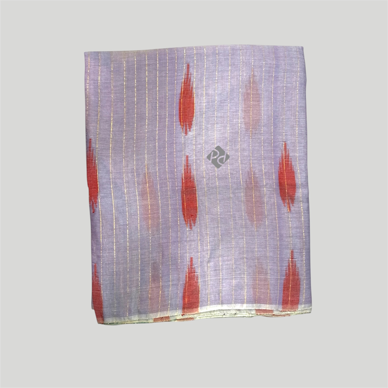 Shining Cotton Lavender Saree