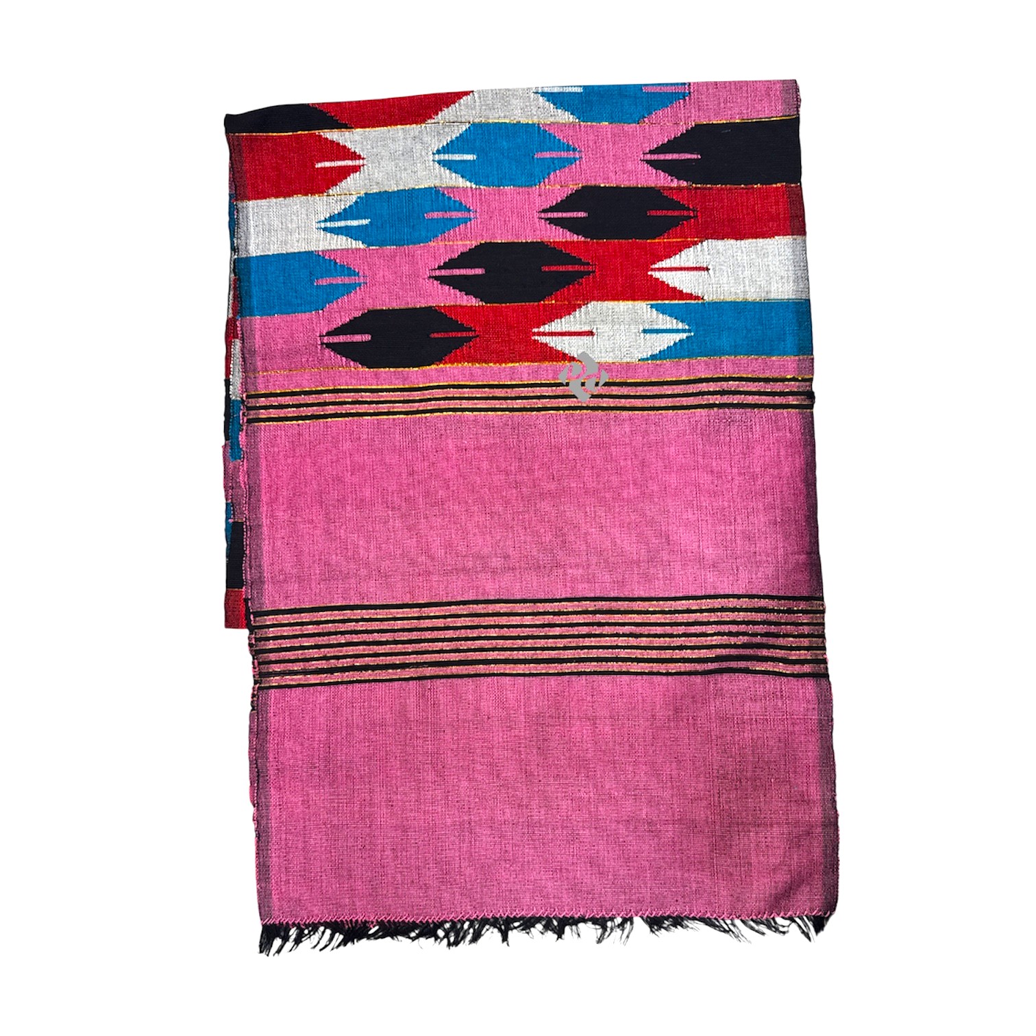 Handmade Cotton Half Shawl 6