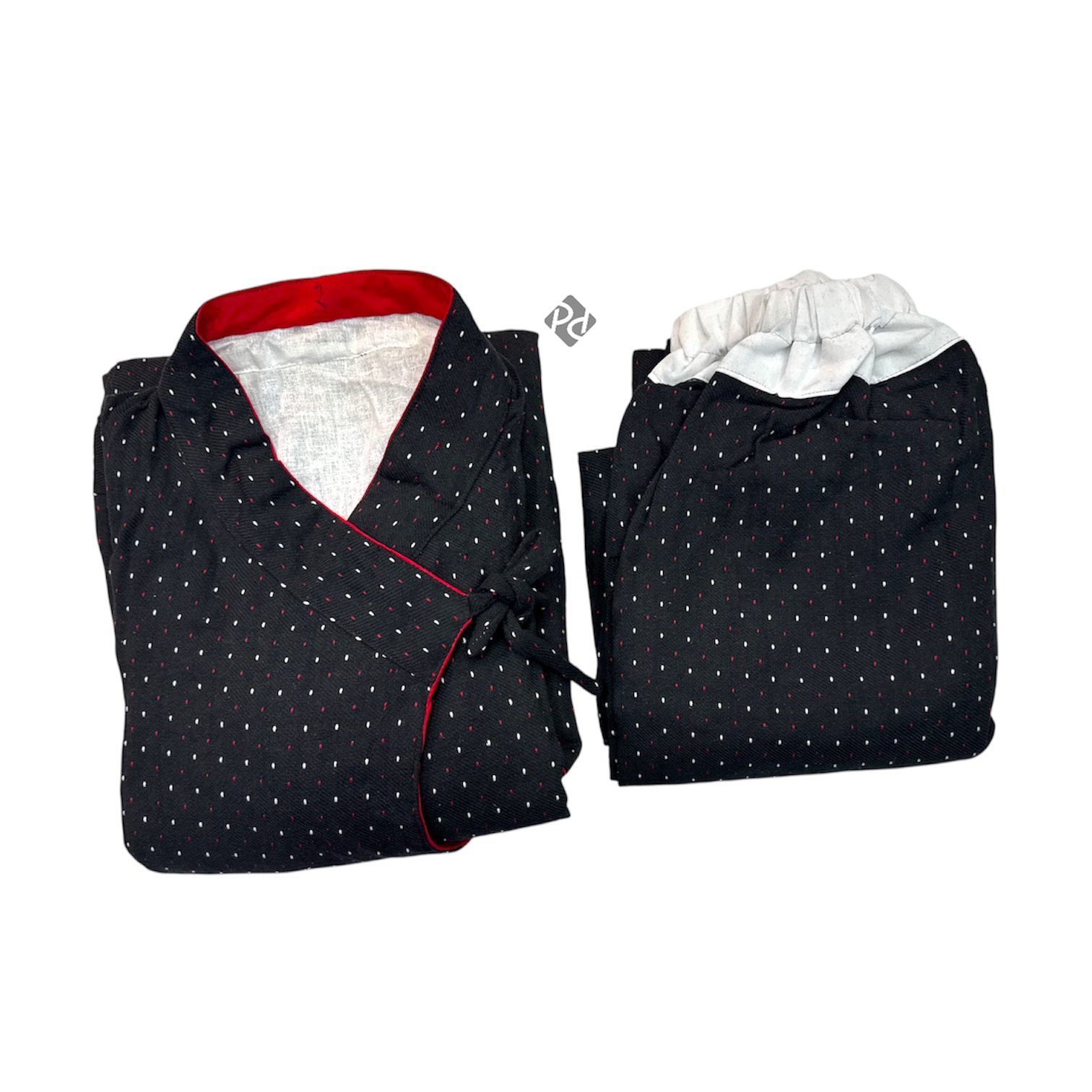 Newari Mens Dotted Jhyapu Daura Suruwal